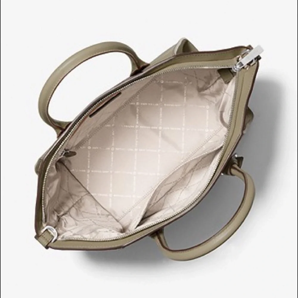 NWT Michael Kors Large Avril Top Handle Satchel - Picture 15 of 17